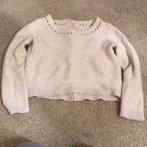 Cropped sweater